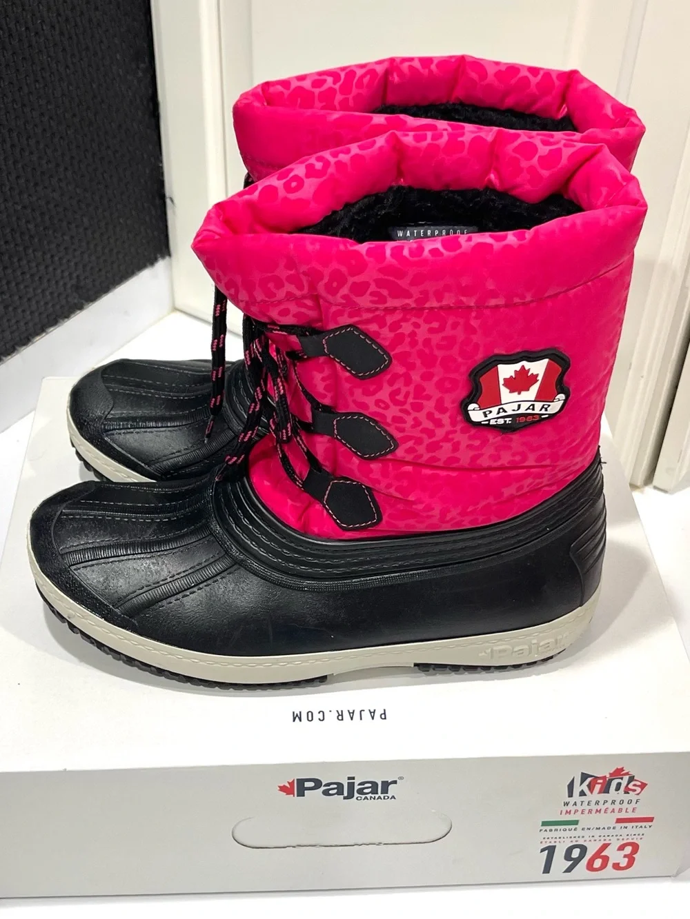 Pajar Waterproof -40F Kids Winter Boots NIB
